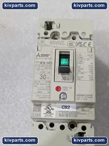 Mitsubishi NF50-SVFU Molded Case Circuit Breaker – actual item, photo 3 of 6