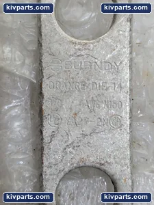 Burndy N150 STR DIE 14 or 101 Orange Lugs – actual item, photo 4 of 7