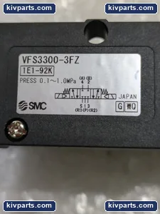 SMC VFS3300-3FZ Solenoid Valve – actual item, photo 3 of 5