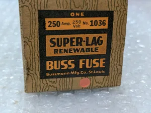 Bussmann Super LAG Fuse