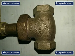 106-A Jenkins Bros Brass Gate Valve – actual item, photo 4 of 4