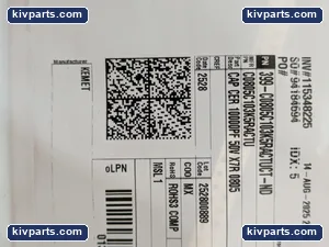 Kemet C0805C103K5RACTU Ceramic Capacitor – actual item, photo 5 of 6