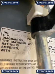 Cutler-Hammer 854048 Center Unit Size 1 Starter – actual item, photo 4 of 12
