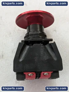 Eaton E34EX713R Jumbo Mushroom Red Push Button – actual item, photo 4 of 5