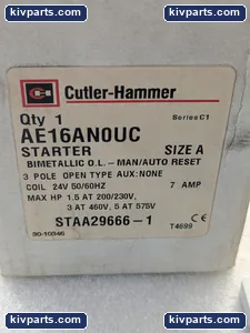 Cutler-Hammer AE16ANOUC Contactor – actual item, photo 2 of 11