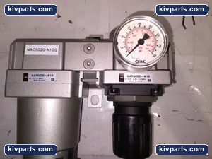 SMC NAC5020-N10G Pneumatic FRL Filter Regulator – actual item, photo 2 of 3