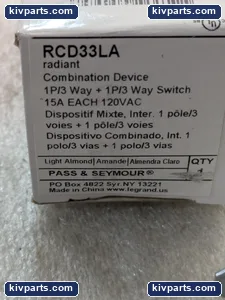 Pass & Seymour RCD33LA radiantCombination – actual item, photo 2 of 9
