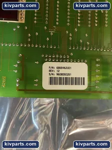 Fischer Porter 686B462U01 Programmer Board PCB – actual item, photo 8 of 9