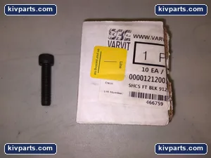 Varvit Socket Head Cap Screw Fully Threaded Black Oxide Class 12.9 Lot of 10 – actual item, photo 2 of 4