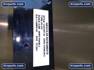 Weschler 12187041-02 VC-252 Switchboard Panel Meter – actual item, photo 3 of 5