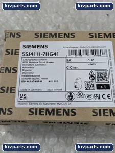 Siemens 5SJ4111-7HG41 Miniature Circuit Breaker – actual item, photo 5 of 6