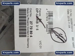 Phoenix Contact 2770804 Spacer End Plate Terminal Block – actual item, photo 2 of 7