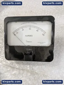 Simpson AC Ammeter Analog Panel Meter – actual item, photo 2 of 6