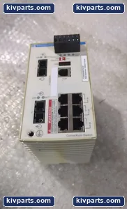 Telemecanique 6TX/2FX-SM Managed Ethernet Switch – actual item, photo 3 of 5