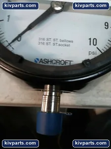 Ashcroft 45-1188-SS-04L-10 Pressure Gauge – actual item, photo 4 of 10