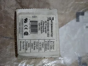 Intermatic FM1DIGI42-12U Electronic Time Switch Timer