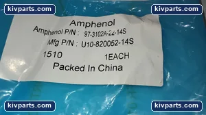Amphenol 97-3102A-22-14S 19 Position – actual item, photo 2 of 5