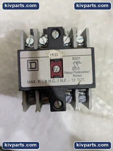 Square D Industrial Control Relay – actual item, photo 3 of 8