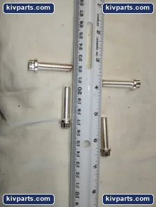 12PT HD SILVER PLATED NEW BOLT (LOT OF 13 ) – actual item, photo 2 of 5