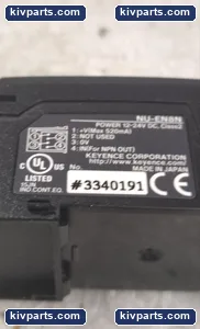 Keyence NU-EN8N e-CON Expansion Module – actual item, photo 3 of 5