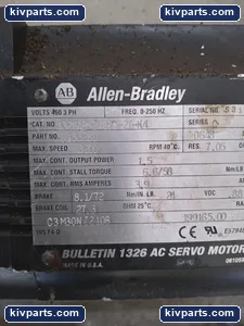 Allen-Bradley 1326AB-B430E-21-K4 Servo Motor – actual item, photo 8 of 9