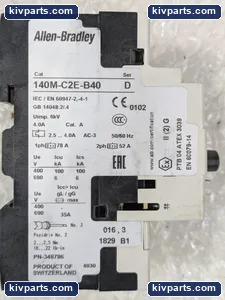 Allen-Bradley 140M-C2E-B40 Motor Protector Circuit Breaker – actual item, photo 6 of 7