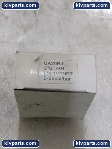 Weksler UA20B4L Dial Pressure Gauge – actual item, photo 2 of 6
