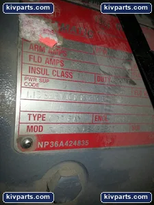 General Electric 5CD152NA843B802 Kinamatic DC Motor – actual item, photo 7 of 8