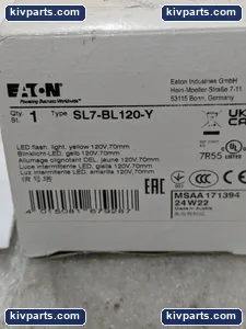 Eaton SL7-BL120-Y AC LED Flash Light – actual item, photo 3 of 8