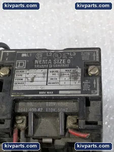 Square D 8810 SBO-1 Size 0 Two-Speed Motor Starter – actual item, photo 2 of 6