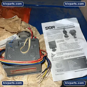 SOR 101NN-KK3-M4-C1A Differential Pressure Switch – actual item, photo 6 of 10