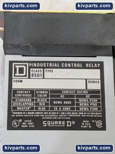 Square D Class 8501 Type Relay – actual item, photo 9 of 14