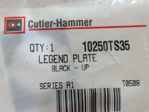 Cutler-Hammer 10250TS35 Contact Block