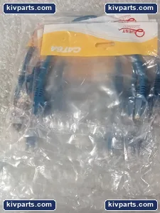 Quest NPC-3201 Blue Cat6A Snagless UTP Cable – actual item, photo 3 of 5