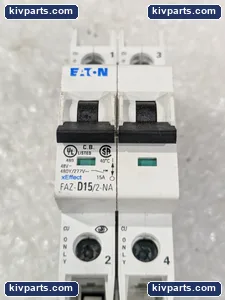 Eaton FAZ-D15/2-NA Miniature Circuit Breaker – actual item, photo 5 of 6