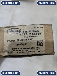 Dwyer RMB-55-SSV Flowmeter Series – actual item, photo 3 of 7