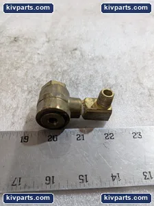 Brass Swivel Elbow Fitting Industrial OEM Module – actual item, photo 3 of 6