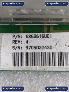 Asea 686B616U01 Cord Set PCB Board PLC – actual item, photo 3 of 5