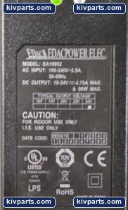 EAK USt 100-240V-2.5A Power Supply – actual item, photo 4 of 4