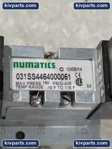 Numatics 031SS4464000061 Pneumatic Solenoid Valve – actual item, photo 3 of 6