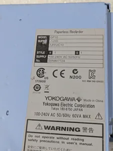 Yokogawa GP10 Paperless Recorder