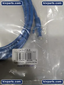 CAT6-07-BLB 4 Pair UTP Patch Cable – actual item, photo 2 of 4