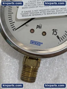 WIKA PSI Liquid Filled Pressure Gauge – actual item, photo 4 of 9