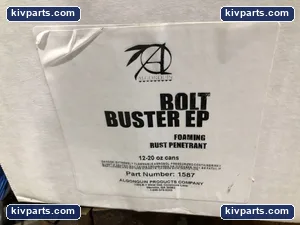 AGONQUIN BOLT BUSTER EP FOAMING RUST PENETRANT 12-20 oz cans Part Number: 1587 – actual item, photo 2 of 2
