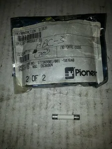 Bussmann ABC-3 Ceramic Acting Fuse – actual item, photo 1 of 2