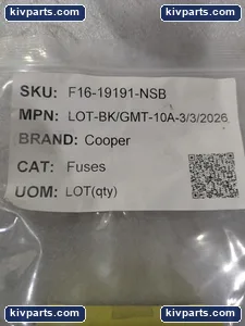 Bussmann BK/GMT-10A Acting Indicating Fuse – actual item, photo 3 of 6