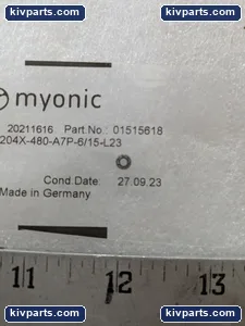 204X-480-A7P-6/15-L23 Myonic Spindle Bearing – actual item, photo 2 of 3
