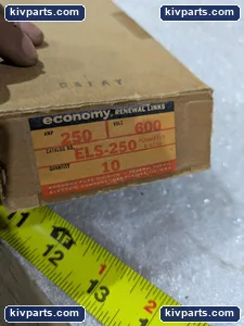 Federal Pacific ELS-250 FPE Economy Renewal Fuse – actual item, photo 4 of 5