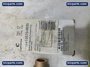 13570-0075 Capacity Pressure Relief Valve – actual item, photo 3 of 7