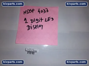 HDSP 4033 1 DIGIT LED DISPLAY HP 201 D 3 – actual item, photo 2 of 3